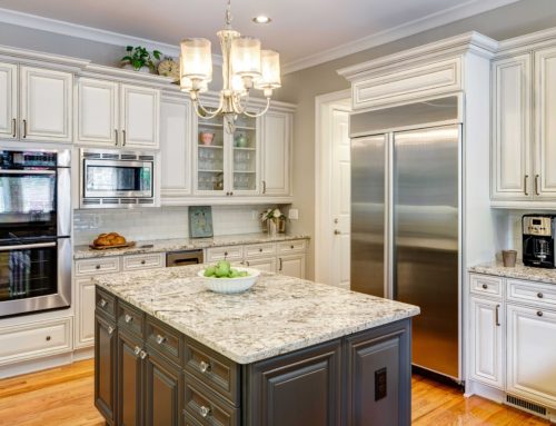 Kitchen Cabinetry and Island Accent